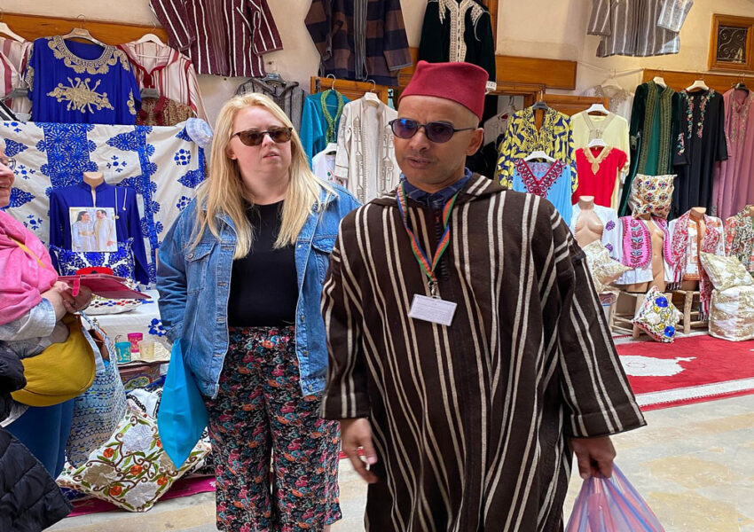 female tour guide Marrakech